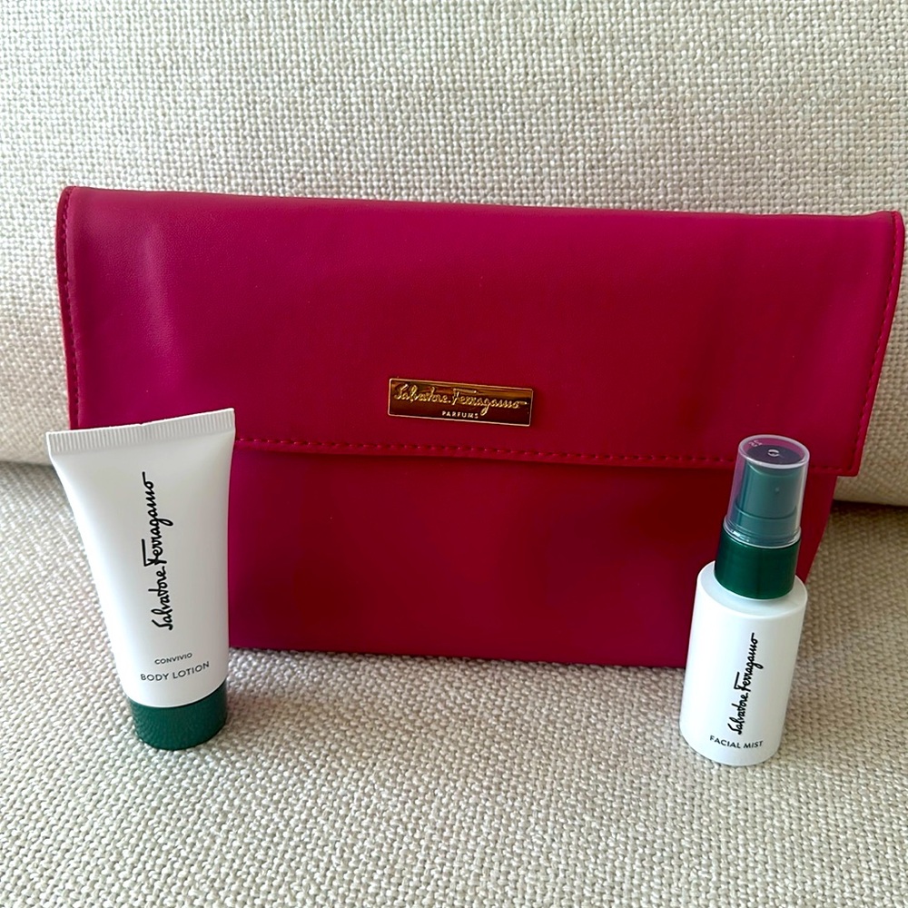 Salvatore Ferragamo Cosmetic Bag